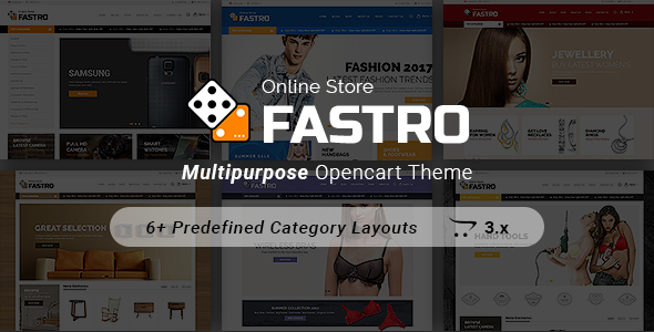 Fastro - Responsive Electronics And Multipurpose Opencart 3.x Theme icon