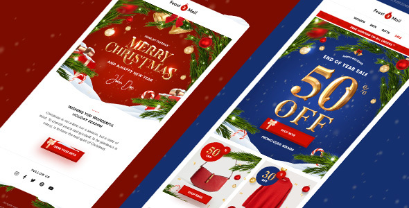 FeastMail 3 - Responsive Christmas Email Template icon