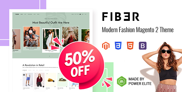 Fiber - Modern Fashion Store Magento 2 Theme