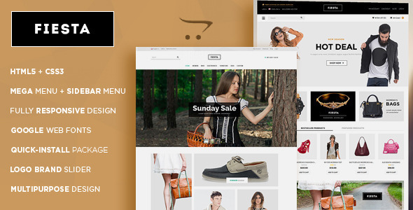 Fiesta - Handbag Store Responsive OpenCart Theme icon