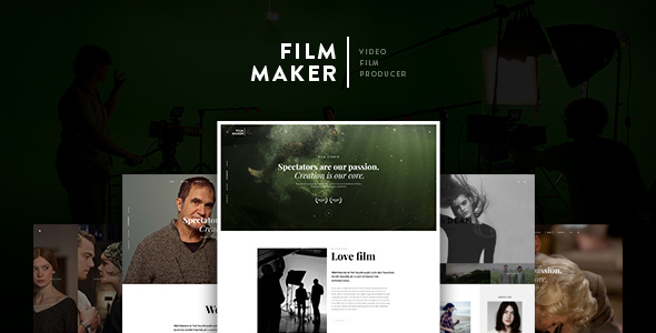 FilmMaker Drupal 8 Theme Movie Production - Video Blogger - Creative Agency icon