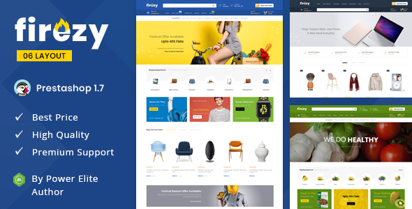 Firezy - Responsive Prestashop 1.7 Theme icon