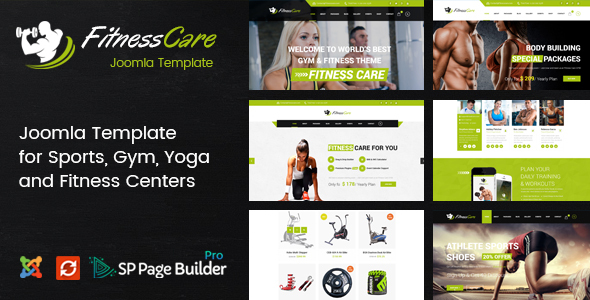 Fitness Care - Responsive Joomla Template for Gym icon
