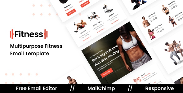 Fitness - Multipurpose Responsive Email Template icon