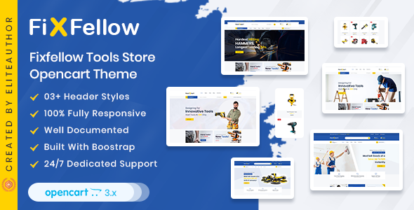Fixfellow - Tools Store OpenCart Theme icon