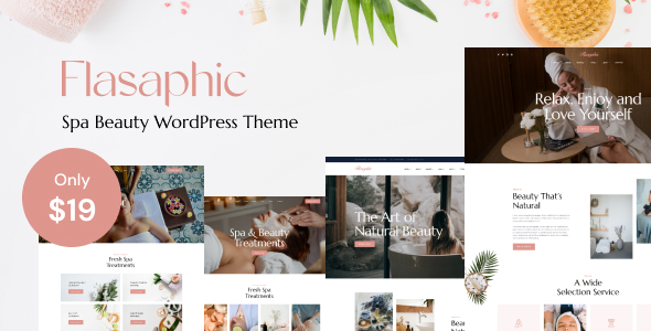 Flasaphic - Spa Beauty WordPress Theme icon