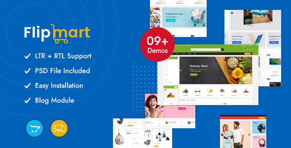 Flipmart - Supermarket OpenCart Theme icon