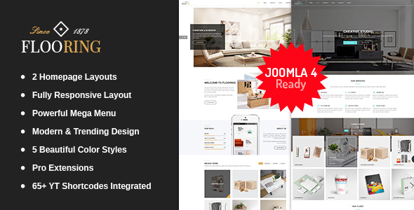 Flooring - An Ideal Responsive Joomla Template For Interior Stores icon