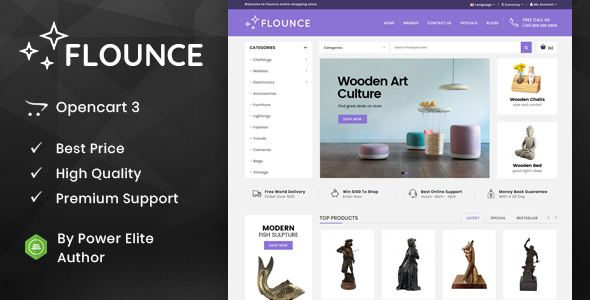 Flounce - Multipurpose OpenCart Theme icon