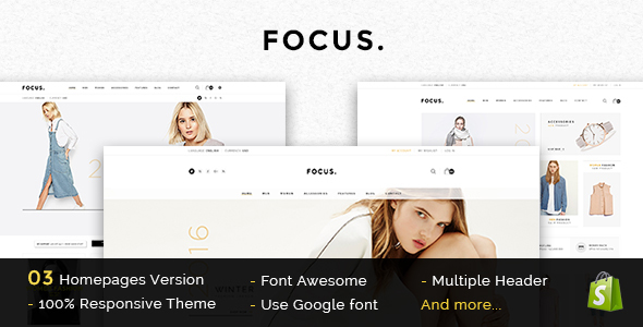 Focus - Responsive Shopify Theme icon