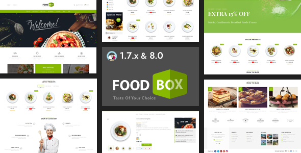 Food Box - Multipurpose Prestashop 1.7 & 8.x Responsive Theme icon