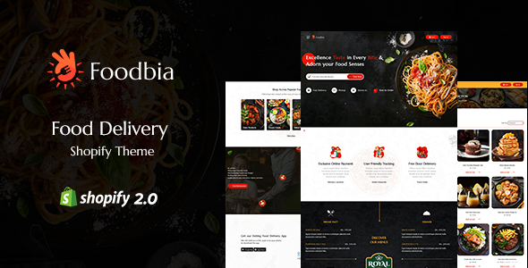 Foodbia - Food Delivery Shopify Theme icon