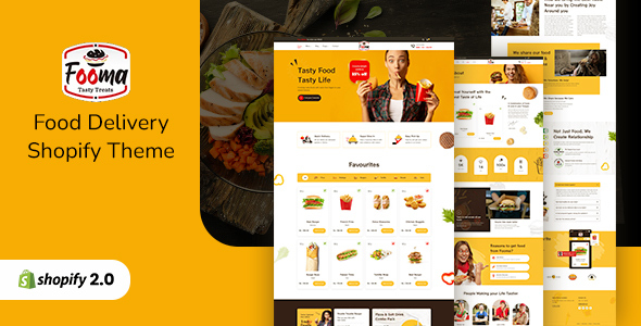 Fooma - Responsive Fast Food Delivery Shopify Theme icon