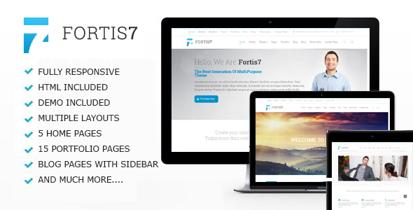Fortis7 - Responsive Multi-Pủpose Drupal 7.6 Theme icon