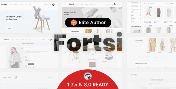 Fortsi - Prestashop 1.7 & 8.x Minimal Responsive Theme icon