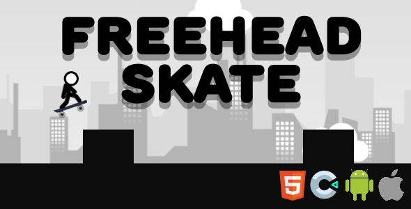 Freehead Skate - HTML5 Game - Construct 3 icon