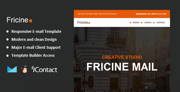 Fricine - Responsive Email + Themebuilder Access icon