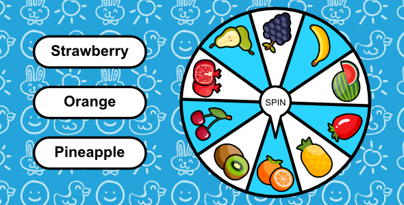 Fruit Wheel | Educational Game | Html5 Game | Construct 2/3 icon