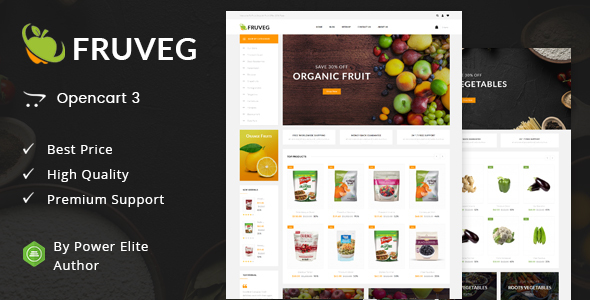Fruveg - Responsive Opencart 3.0 Theme icon