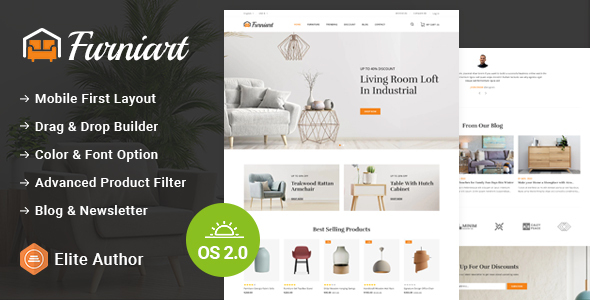 Furniart - Interior Furniture Store Shopify 2.0 Responsive Theme icon