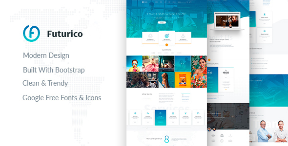 Futurico - Multipurpose Drupal Theme icon