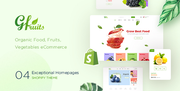 GFruits – Food eCommerce Shopify Theme icon