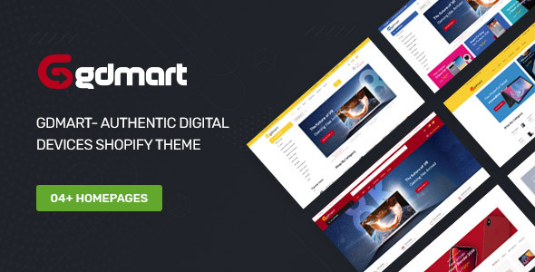 Gdmart- Authentic Digital Devices Shopify Theme