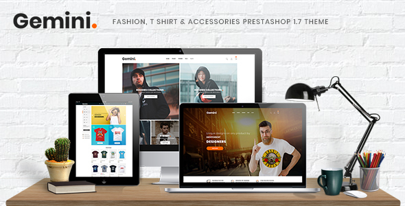 Gemini - Fashion, T Shirt & Accessories Prestashop 1.7 Theme icon