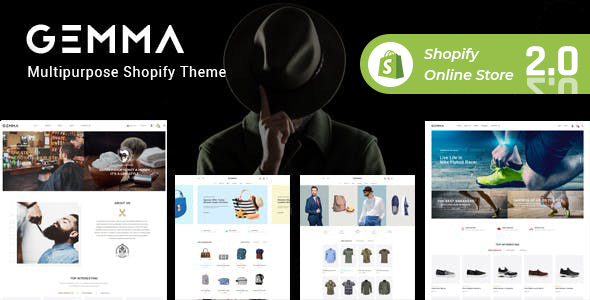 Gemma – Fashion & Barber Shop Shopify Theme icon