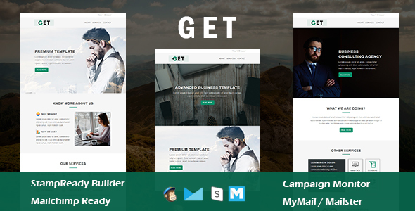 Get - Multipurpose Responsive Email Template With Online StampReady Builder Access icon