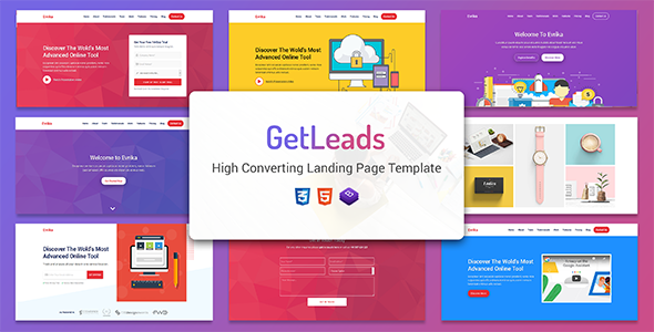 GetLeads - Marketing HTML Landing Page Template icon