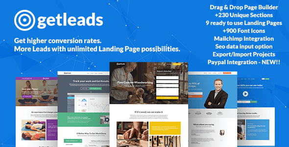 Getleads - Landing Pages Pack with Page Builder icon