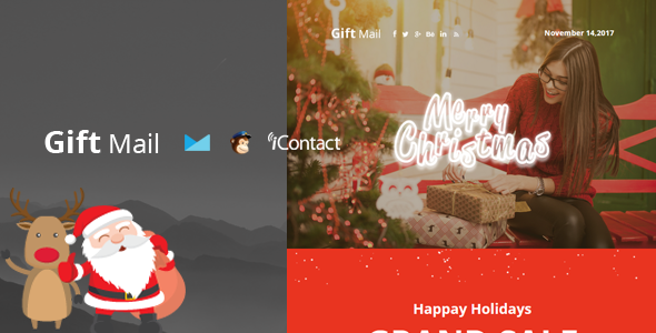 Gift Mail - Christmas Email Templates set + Online Access icon