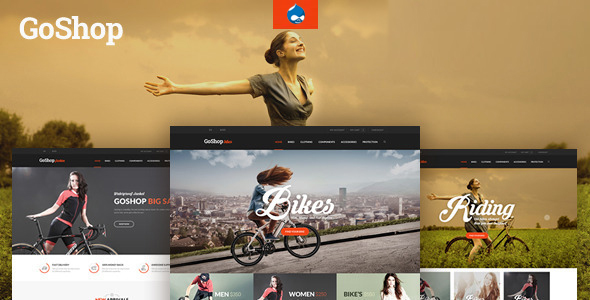 GoShop - Multipurpose Commerce Drupal 7.6 Theme icon
