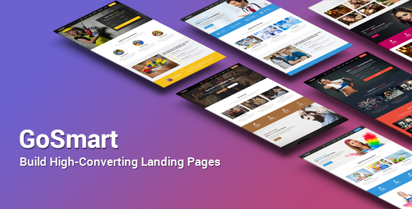 GoSmart High-Converting Landing Page HTML Template icon