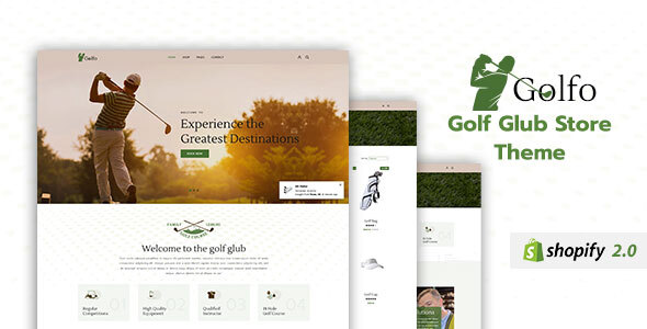 Golfo - Golf Store Shopify Theme icon