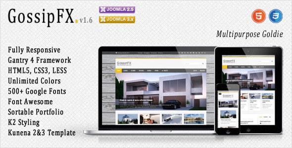 GossipFX - Multipurpose Joomla Template icon