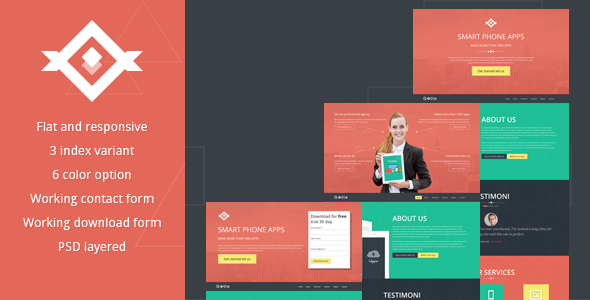 Gotte Multipurpose Landing Page icon