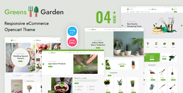 Greens Garden - Multi-Purpose Responsive OpenCart Theme icon