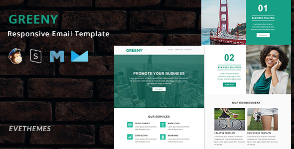 Greeny - Responsive Email Template icon