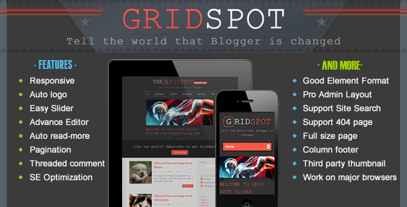 Grid Spot - Responsive Blogger Template icon