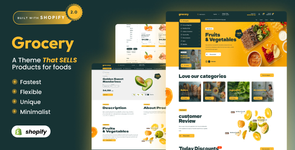 Grocery - Shopify 2.0 eCommerce Theme icon