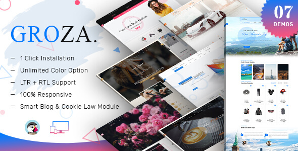 Groza - Multipurpose Prestashop Responsive Theme