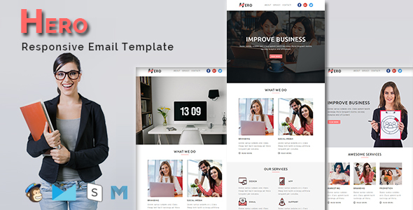 HERO - Multipurpose Responsive Email Template icon