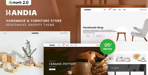 Handia - Handmade Shop Responsive Shopify Theme icon