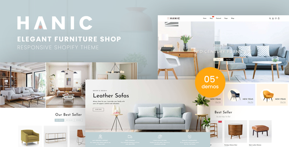 Hanic - Elegant Furniture Shop For Shopify icon
