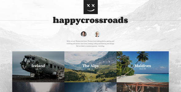 HappyCrossroads - A home for your travel stories icon