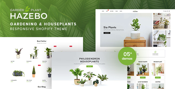 Hazebo - Gardening & Houseplants Responsive Shopify Theme icon
