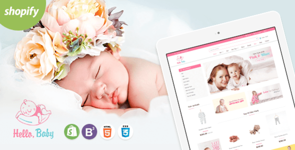 Hello Baby - Sectioned Shopify Theme icon
