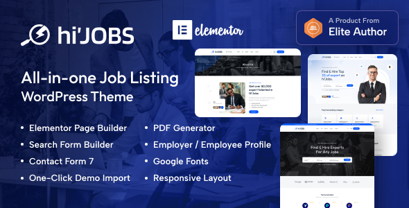 HiJobs - Job Listing WordPress Theme icon